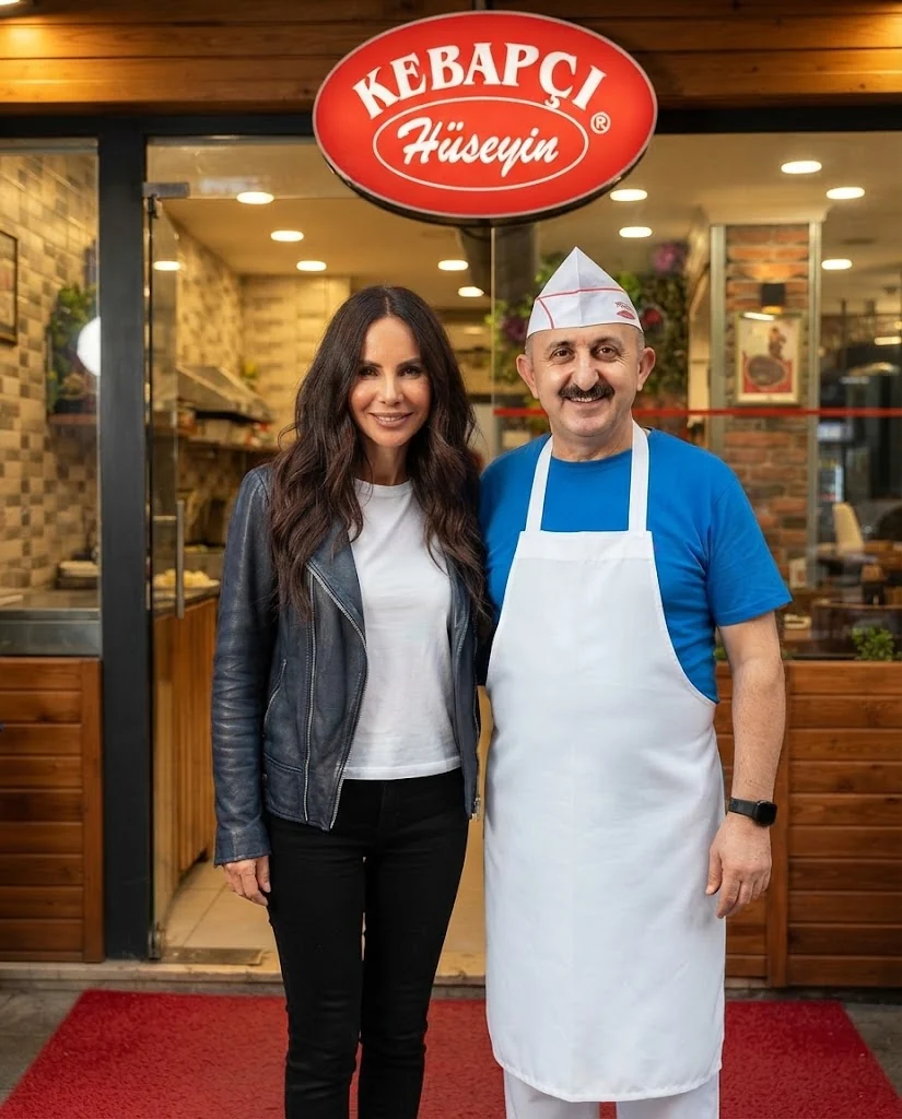 Ustamızla kapı önünde güzel bir hatıra.