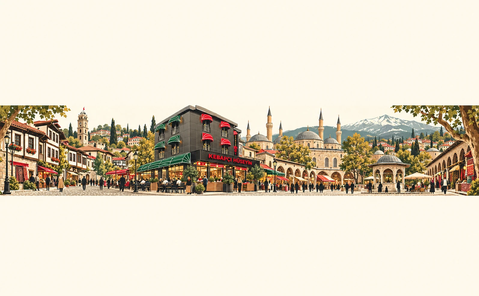 Nostaljik Bursa panoraması
